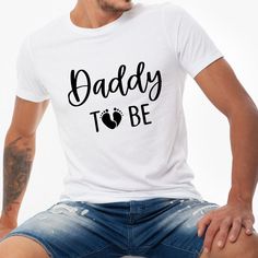 This beautiful Dad shirt is a classic unisex jersey short sleeve tee. It runs true to size and fits like a well-loved favorite.  This t-shirt has ribbed knit collars to bolster shaping.  The shoulders have taping for better fit over time.  Dual side seams hold the garment's shape for longer.  Perfect Gift for Dad Birthday, New Dad Gift, Father's Day Gift. Retail Fit DTG Pigment Print - Durable Print. Sizes: XS-3XL ~MATERIAL:~ Unisex Adult T-Shirt: * Belle Canvas 3001 * 100% Airlume combed and ri White Relaxed Fit T-shirt For Family Matching, Father's Day Graphic Tee With Logo Print, Father's Day Cotton T-shirt With Graphic Print, Father's Day White Relaxed Fit T-shirt, Father's Day T-shirt With Logo Print And Short Sleeves, Father's Day Graphic Print Short Sleeve Tops, Father's Day Short Sleeve T-shirt With Logo Print, Father's Day Logo Print Short Sleeve T-shirt, White Crew Neck Shirt For Father's Day