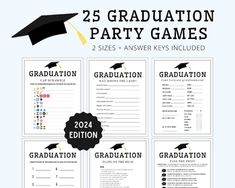 graduation party games for kids and adults