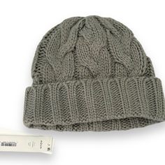 Brand New With Tags! Aqua Beanie Hat. Chunky Knit. Folded Cuff. New Condition. Msrp $58.00 Bloomingdales Exclusive Cable Knit Beanie For Outdoor Winter Use, Winter Cable Knit Beanie For Outdoor, Winter Outdoor Cable Knit Beanie, Winter Cable Knit Beanie One Size, Winter Cable Knit Beanie, Casual Cable Knit Beanie For Outdoor, Casual Cable Knit Beanie For Winter, Casual Outdoor Cable Knit Beanie, Casual Cable Knit Hat For Fall