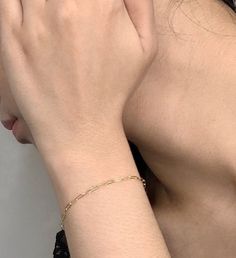 This delicate 14K gold filled chain bracelet is so light, you'll forget your wearing it. That is until you see it catch the light brilliantly. This is the perfect chain to wear with literally anything, and it the ideal "starter" piece for building up a stack. Simple, elegant and made in NYC by Herself Collections. | This delicate 14K gold filled chain bracelet is so light, you'll forget your wearing it. That is until you see it catch the light brilliantly. This is the perfect chain to wear with Dainty Gold Plated Bracelet With Figaro Chain, Dainty Gold-plated Bracelet With Figaro Chain, Dainty 14k Gold Link Bracelet, 14k Gold Figaro Chain Bracelet For Everyday, Everyday 14k Gold Bracelet With Figaro Chain, Everyday 14k Gold Figaro Chain Bracelet, Dainty Gold Bracelet With Figaro Chain, Dainty Gold Figaro Chain Bracelet, Dainty 14k Gold Filled Adjustable Chain Bracelet