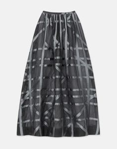 Floorplan Silk Fil Coupé A-Line Floor Length Skirt | Lafayette 148 New York Architectural Pattern, Dress Fancy, Floor Length Skirt, Cotton Poplin Shirt, Skirt And Blouse, Fall Winter 2024, Gray Skirt, Winter 2024, Sewing Inspiration