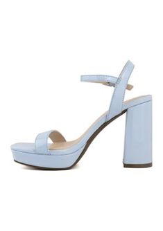 A stunning 3.75'' chunky heel and flattering ankle strap make these sandals from ABS perfect to style with your favorite outfits for the ultimate look. | Sugar Women's Valentina Sandals, Blue, 11M Shoes Heels Pumps, Sandal Fashion, Chunky Heel, Chunky Heels, Pumps Heels, Ankle Strap, Favorite Outfit, Shoes Sandals, Shoes Heels