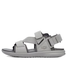 Male UGG other Sports sandals 1114990-SEL Classy Sandals, Gray Sandals, Hospital Photos Newborn, Korean Shoes, Mens Sandals Casual, Footwear Sandals, Newborn Shoes, Grey Sandals, Hospital Photos