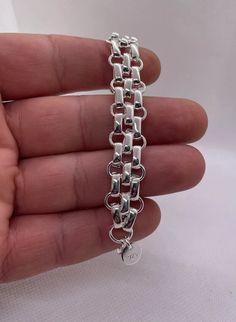 Circle Bracelet, Of Outfits, Chain Mail, Timeless Accessories, Bracelet Collection, Sterling Silver Bracelet, Link Chain, Sterling Silver Bracelets, Bracelet Making