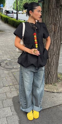 Campy Outfits Aesthetic, Layered Shirts Outfit 90s, Art Of Layering Clothes, Layered Tops Outfits, Cambodia Outfit, Layering Clothes, Layered Clothing, Modest Spring Outfits, Layered Outfit