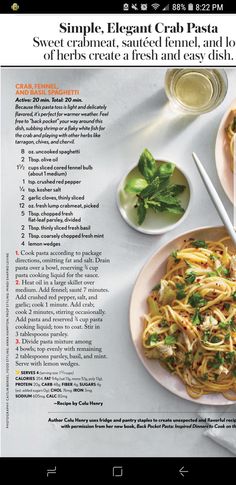 two plates of pasta with chicken and parsley on the side, next to a glass of lemonade