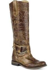 Stetson Women's Tan Paisley Western Boots - Round Toe - Country Outfitter Cowgirls Boots, Urban Western, Laredo Boots, Dingo Boots, Roper Boots, Ladies Boots, Equestrian Boots, Boots Western, Tan Boots