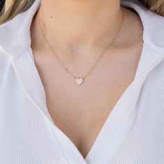 Sweeten up your neckline with the pavé heart necklace. This dainty little design features a pavé stone-studded heart pendant that can be worn alone or layered with other necklaces for a trendy stacked look. Choose from crystals, lab-grown diamonds, or natural diamonds. Pave Heart Necklace, Arabic Jewelry, Heart Necklaces, Everyday Bracelet, Turquoise Bead Necklaces, Greek Jewelry, Little Designs, Evil Eye Jewelry, Religious Jewelry