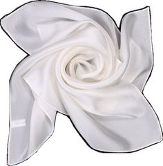 Scarf Women, Square Scarf, Pure White, Womens Scarves, Solid Color, Pure Products, Silk, Fabric, White