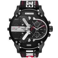 Diesel DZ7433 Mr. Daddy 2.0 Chrono Black is now available at Watches.com. Free Worldwide Shipping* and Easy Returns. Shop Now