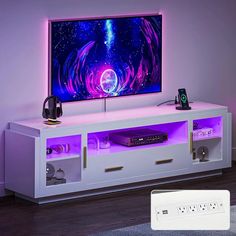 42013028384810 Film And Tv Production Storage, White And Gold Dresser, Gaming Entertainment Center, Tv Stand With Led Lights, Console With Storage, Console Table With Storage, Cabinet Buffet, Tv Entertainment Centers, Black Tv Stand