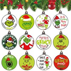 the grinch christmas ornament collection