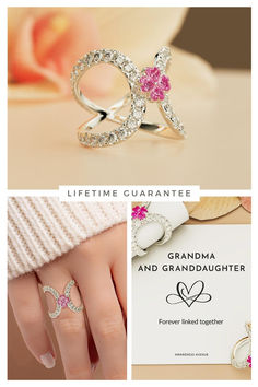 Celebrate the bond you share with your grandma or granddaughter with the Awareness Avenue Infinity Loop Ring! WIth a Lifetime Guarantee this ring is the perfect gift for this holiday season. Valentine's Day Gift Rings With Cubic Zirconia, Cubic Zirconia Rings For Mother's Day Gift, Fine Jewelry Infinity Necklace For Mother's Day, Sterling Silver Infinity Ring Gift, Sterling Silver Infinity Ring, Infinity Rings As Gifts For Mother's Day, Mother's Day Birthstone Rings For Anniversary Gift, Anniversary Gift Rings With Birthstone For Mother's Day, Mother's Day Sterling Silver Rings As Gift