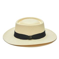 Be stylish this season with the RIDER from our Austral Panama Collection. Crafted from genuine Panama straw with a genuine leather band and gold pin detail, this hat also boasts a 3-inch brim for maximum sun protection. Look sharp in any setting.