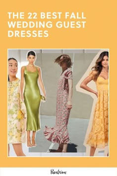 Behold: 22 of the best fall wedding guest dresses to help you narrow down your search before you attend one of the ten weddings you’re booked for. From $40 to $595, read on for my favorite picks to shop now. Fall Wedding Guest Dresses, Black Tie Event Dresses, Ruffle Floral Maxi Dress, Best Wedding Guest Dresses, Fall Wedding Guest, Dresses Fall, Fall Wedding Guest Dress, Printed Gowns, Black Tie Affair