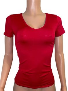 Luxury Red Casual Tops, Luxury Red Casual Top, Cheap Red Preppy Shirt, Cheap Red Slim Fit Shirt, Cheap Themed Red Tops, Cheap Plain Red Tops, Cheap Red Tops For Festival, Cheap Red Tops For Festivals, Luxury Red V-neck Tops