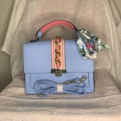 Brand New Without Tags ! Aldo Bags, Blue And Pink, Cross Body Handbags, Color Block, Pink Blue, Color Blue, Bag Lady, Tags, Brand New