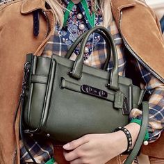 To wear and to hold || @coach Luxe Handbags, Coach Swagger Bag, Dillard's, Arm Candy, Brand You, Style Ideas, Coach Handbags, Purse Wallet, Crossbody Bags