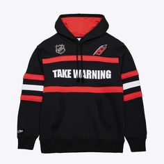 Men's  Black Carolina Hurricanes Head Coach Fleece Pullover Hoodie Jersey Sweatshirt, Kids Journal, Mitchell & Ness, Team Colors, Nhl, Soft Fabric, Pullover Hoodie, Soft Fabrics, Sweatshirts Hoodie