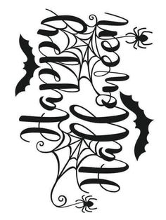 the word merry written in black ink with holly leaves