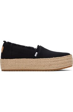 Comfortable Slip-ons With Contrast Sole For Spring, Comfortable Platform Espadrilles For The Beach, Casual Platform Slip-on Espadrilles, Casual Slip-on Platform Espadrilles, Beach Slip-on Platform Espadrilles, Textile Slip-ons With Textured Sole For The Beach, Casual Platform Espadrilles, Casual Synthetic Espadrilles With Textured Sole, Casual Platform Textile Espadrilles