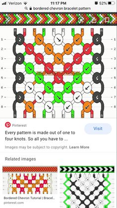 an app showing the different patterns used in this project