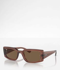 Ray-Ban Square Sunglasses - Brown , Women's Transparentbrown Plastic frame sunglasses Dark brown lenses 100% UV protection Soft shell case included. Apparel & Accessories Brown Rectangular Sunglasses With Tinted Lenses, Brown Tinted Rectangular Sunglasses, Brown Rectangular Tinted Sunglasses, Brown Rectangular Sunglasses With Mirrored Lenses, Brown Rectangular Polarized Sunglasses, Brown Anti-reflective Rectangular Sunglasses, Rayban Sunglasses For Women, Ray Ban Original Wayfarer, Sunglasses Brown