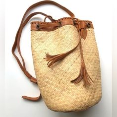 Brand New Bag! Super Cute With Any Outfit! Inner Brand Name Tag Marked To Prevent Store Returns Bohemian Backpack In Natural Color For Everyday Use, Bohemian Style Natural Color Backpack For Everyday Use, Casual Brown Backpack For Vacation, Casual Natural Color Backpack Shoulder Bag, Casual Natural Backpack Shoulder Bag, Natural Color Backpack For Travel, Casual Natural Shoulder Bag Backpack, Casual Natural Shoulder Backpack, Everyday Brown Shoulder Bag With Tassels