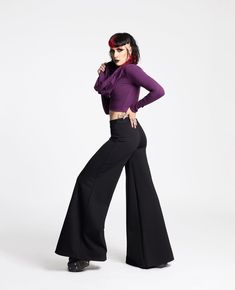 "The palazzo maxi flare pants are made from thick organic cotton punto di roma fabric, offering excellent draping and a flowing look. Despite their thickness, they remain comfortable to wear in any season. The elastic feature ensures a flexible fit, making them perfect for yoga, sports, dancing, or formal events. In summary, these versatile and stylish pants provide both comfort and elegance for various occasions. SIZE CHART SIZE XS Bust: 31\"-33\" // 78-83cm Waist: 24\"-25\" //60-65cm Hips: 34\ Chic Stretch Wide Leg Yoga Pants, Stretch Full-length Wide Leg Pants For Fall, Fall Stretch Wide Leg Full Length Pants, Stretch Cotton Flare Wide Leg Pants, Stretch Cotton Wide Leg Flare Pants, Fitted Wide-leg Cotton Yoga Pants, Stretch Cotton Wide Leg Pants, Stretch Wide Leg Pants For Fall, Stretch Wide-leg Pants For Fall