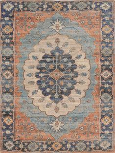 Our Everyday Woven collection brings distressed traditional designs in bold modern colors for a transitional boho twist! Everyday Woven 5 X 7 Jute Blue Indoor Distressed/Overdyed Moroccan Area Rug in Orange | EVE22245X7 Kas Rugs, Traditional Prints, Flatweave Area Rug, Moroccan Area Rug, Rug Direct, Medallion Design, Classic Rugs, Rug Store, Indoor Area Rugs