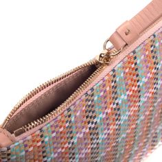 This pastel plaid pouch is an attention-grabbing accessory with a summer chic form and deceivingly spacious interior. The Sunrise Clutch effortlessly stores your phone, lipstick, wallet, and accessories. This design makes an easy piece to nest within your tote bag, or worn on its own. Size: 22cmx15.5cm 8 3/4"x 6 1/4" Trendy Rectangular Wallet For Everyday Use, Trendy Travel Clutch Wallet, Trendy Multicolor Phone Bag For Daily Use, Trendy Travel Phone Bag For Spring, Summer Phone Bag With Removable Pouch, Travel Pouch For Spring, Trendy Handheld Coin Purse For Travel, Trendy Zipper Phone Bag, Trendy Rectangular Spring Clutch