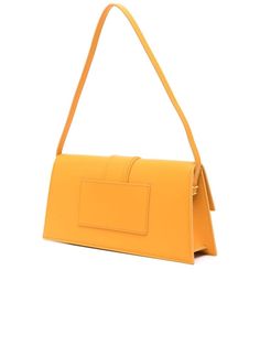 * Colour: Orange
   
 * Composition: Furs & Skins->Calf Leather100.0 % Natural (Veg)->Cotton100.0 %
   
   
   
 * Year: 2024
   
   
   
 * Made in: Italy
   
   
   
 * Style ID: 221BA0133060780
   
   
   
 * Measurements:
   
   
   
   

Crafted with precision, this shoulder bag offers a sophisticated look, featuring
tonal stitching and a detachable shoulder strap. The sleek gold-tone logo
lettering on the foldover top with magnetic fastening plays up the elegance,
while the internal patch pocket and logo patch ensure functionality amidst the
chic cotton lining. Designed to house your essentials within its main
compartment, it's a perfect companion for both casual outings and special
events.


.Jacquemus Le Bambino Long
Shoulder Bag, Orange, Calf Skin, One-size, UK, Female. Yellow Box Bag With Detachable Handle For Evening, Luxury Yellow Rectangular Shoulder Bag, Classic Yellow Evening Bag, Baguette Bag With Gold-tone Hardware For Shopping, Yellow Top Handle Box Bag For Evening, Evening Yellow Flap Bag With Detachable Strap, Yellow Evening Flap Bag With Detachable Strap, Luxury Yellow Satchel For Evening, Elegant Yellow Pouch Shoulder Bag