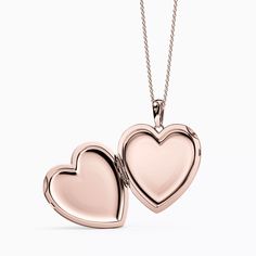 Hearts, precious metals, and diamonds that will never lose their shine serve as a symbol of our most humble and eternal gratitude. Locket Pendant Necklace, Heart Locket, Precious Metals, Locket, Gratitude, Diamonds, White Gold, Pendant Necklace, Pure Products