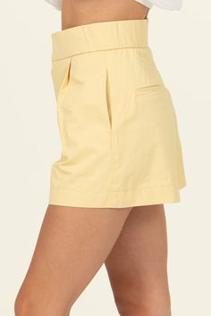 Reign's High Waisted Butter Yellow Shorts Reign's Butter Yellow Shorts offer a perfect blend of classic style and modern appeal. Featuring a high waisted fit in a golden yellow hue, these shorts are the perfect addition to your wardrobe for a stylish summer look. Sizing Guide: for a more in-depth sizing guide click here! Small 2-4Medium 6-8Large 10-12Extra Large 14-16 Box Shorts, Teva Sandals, Confident Style, Butter Yellow, Ootd Summer, Yellow Shorts, Summer Look, Golden Yellow, Knee Length Dress