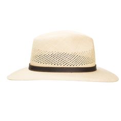 Introducing the Barron - your ultimate companion for sun-soaked adventures. Crafted with precision and finesse, this safari-style hat is a seamless blend of rugged functionality and sophisticated style. Handwoven from the finest toquilla straw, the Barron exudes quality and resilience, ensuring it withstands the rigors of your outdoor escapades while remaining exceptionally lightweight and comfortable. Its breathable design allows for ample airflow, keeping you cool and collected even under the Upf 50+ Straw Hat Bands For Travel, Travel-ready Woven Toquilla Straw Panama Hat, Safari Style, Sophisticated Style, Hat Fashion, Straw, Hand Weaving, Sun, Design