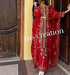 Trendy Fashion Sale!! Red Moroccan Dubai Kaftan Farasha Abaya wedding Fancy Long Gown Dresses, Womens Dresses Long Gown For Eid, Festive Wedding Kaftan In Maxi Length, Red Dabka Floor-length Gown, Traditional Long Sleeve Maxi Dress For Wedding, Festive Wedding Maxi Length Kaftan, Traditional Floor-length Kaftan For Wedding, Bollywood Style Wedding Kaftan Floor-length, Wedding Kaftan With Zari Work In Maxi Length, Bollywood Style Long Sleeve Kaftan For Wedding