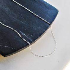 This gold chain necklace for men is wonderful for everyday wear.__________________D E T A I L S•Sterling Silver•2mm flat curb chain Water friendly •Choose your length Chain Necklace For Men, Curb Chain Necklace, Necklace For Men, Gold Chain Necklace, Curb Chain, Men Necklace, Gold Chain, Gold Chains, Chain Necklace