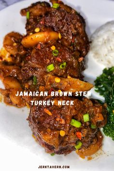 Jamaican Brown Stew Turkey Neck Oxtail Patties, Brown Stew Oxtails