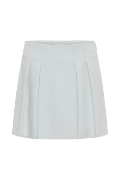 Chic SophisticationDiscover the epitome of chic sophistication with the BERKLEY Suiting Mini Skirt, a blend of timeless elegance and contemporary style. Featuring a tailored waistband and a flattering mini length, this skirt exudes effortless charm. Its pleated detailing adds a hint of texture and movement, while the side zip with hook & eye closure ensures a seamless fit. Pair it seamlessly with the Berkley Suiting Waistcoat with Cowl for a coordinated ensemble that exudes polished charm. Perfe Formal Mini Skirt For Summer, Chic Mini Skort With Pleated Waist, Chic Mini Skirt With Pleated Waist, Elegant Pleated Mini Skirt For Spring, Elegant Mini Pleated Skirt For Spring, Chic Pleated Waist Flared Skort, Chic Pleated Flared Skort, Chic Short Skirt With Pleated Waist, Formal Mini Pleated Skort