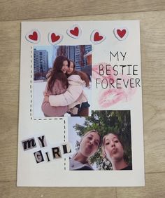 Scrapbook For Bff Birthday, Journal For Friend Gift Ideas, Journal Ideas For Bestie, Besties Scrapbook Ideas, Birthday Diary Ideas For Best Friend, Birthday Book For Best Friend, Diary Ideas For Best Friend, Friends Book Ideas, Best Friend Diary Ideas