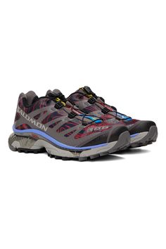 Salomon: Multicolor XT-4 OG Topography Sneakers | SSENSE Mesh Sneakers, Sneakers Shoes, Limited Edition, Mesh, Sneakers