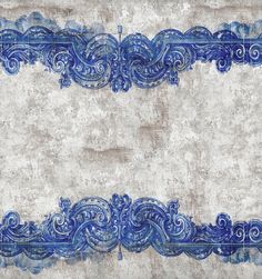 an artistic blue and white background with swirls on the edges in shades of gray