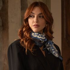 This scarf features an elegant paisley pattern in rich hues of rich hues of blue and black. The combination of these colors creates a stunning accessory that adds a touch of warmth and sophistication to any outfit. I chose the name "Malta" because, like the island country itself, this foulard is a blend of vibrant history and timeless beauty, making it a perfect addition to your wardrobe. Details Classic foulard size: Approx. 35" x 35" (90 x 90cm). Once made famous by the likes of Audrey Hepburn Chic Silk Shawl Scarf, Elegant Blue Paisley Print Scarves, Elegant Blue Scarf With Bandana Print, Blue Satin Scarves, Chic Formal Silk Shawl Scarf, Luxury Silk Shawl Scarf, Luxury Silk Shawl Scarves, Luxury Blue Silk Scarf, Luxury Blue Silk Scarves