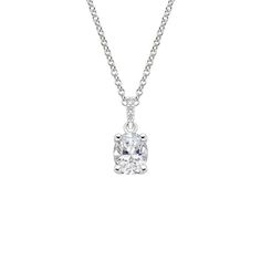 Pavé Diamond Bail Pendant - Platinum. A beautiful center gem is elegantly held in a four prong basket attached to a bail glittering with pavé set diamond accents. Elegant Oval Diamond Pendant Necklace, Classic Oval Pendant Diamond Necklace For Formal Events, Classic Oval Pendant Diamond Necklace For Formal Occasions, Elegant Radiant Cut Diamond Jewelry, Formal Round Cut Diamond Necklace With Sparkling Stones, Formal Diamond White Necklace With Sparkling Stones, Elegant Radiant Cut Diamond White Necklace, Formal Diamond White Diamond Necklace With Sparkling Stones, Formal Oval Diamond Necklace Vvs Clarity