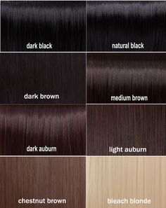 Black Hair Color Chart, Shades Of Black Hair, Brown Black Hair Color, Skin Color Chart, Brown Black Hair, Hairstyles Anime, Rambut Brunette, Black Brown Hair