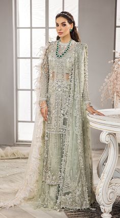 Emerald Green Lehenga Shirt Pakistani Wedding Party Wear is a gracefully embellished piece that gives you a magnificent appearance at your wedding. Fast Shipping Party Wear Sharara With Dabka For Reception, Sets With Resham Embroidery For Wedding And Eid, Resham Embroidered Sets For Wedding And Eid, Eid Wedding Sets With Resham Embroidery, Organza Sharara For Wedding And Eid Festivities, Wedding Sets With Dabka Work For Eid, Organza Sharara With Dabka For Reception, Party Wear Dupatta With Dabka For Reception, Party Wear Dabka Dupatta For Reception