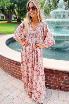 Paisley Maxi Dress | Sophie & Trey Cute Trendy Dresses, Paisley Maxi Dress, Online Clothing Boutiques, Dress Store, Crop Top Sweater, Tennis Dress, Maxi Dresses Casual, Bodycon Midi, Floral Romper