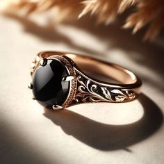 Elegant Black Onyx Rings, Elegant Black 14k Gold Jewelry, Victorian Black Oval Rings, Antique Black Jewelry With Polished Finish, Black Heirloom Ring, Heirloom Black Onyx Jewelry, Heirloom Black Onyx Ring, Black Heirloom Jewelry With Polished Finish, Black Heirloom Jewelry For Formal Occasions