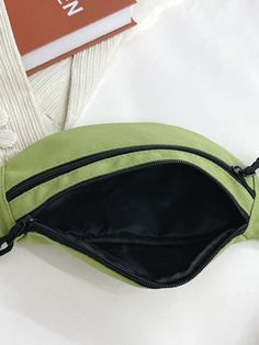 BagForLove-Minimalist Fanny Pack - Women Fanny Packs Product Description Color Green Pattern Type Plain Style Fashionable Bag Size Medium Quantity 1 piece Type Waist Bag Composition 100% Nylon Material Nylon Size Chart INCH CM Size Bag Width Bag Height Bag Length Strap Length one-size 2.4 5.1 12.2 33.5 Size Bag Width Bag Height Bag Length Strap Length one-size 6 13 31 85 Similar Products h2 { text-align: center; } .red-box { width: 100%; display: flex; flex-direction: row; flex-wrap: wrap; justi Casual Green Chest Bag For Travel, Green Nylon Bags With Pockets, Green Nylon Belt Bag For Everyday Use, Casual Green Chest Bag With Cell Phone Pocket, Green Casual Belt Bag With Adjustable Strap, Green Summer Bags For Outdoor Activities, Green Bags For Summer Outdoor Activities, Casual Nylon Chest Bag With Pockets, Casual Green Belt Bag With Adjustable Strap