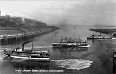 mosquito fleet - Google Search Washington State History, Tacoma Washington, Historical Moments, Puget Sound, Boat Plans, Local History, Time Saving, Model Ships